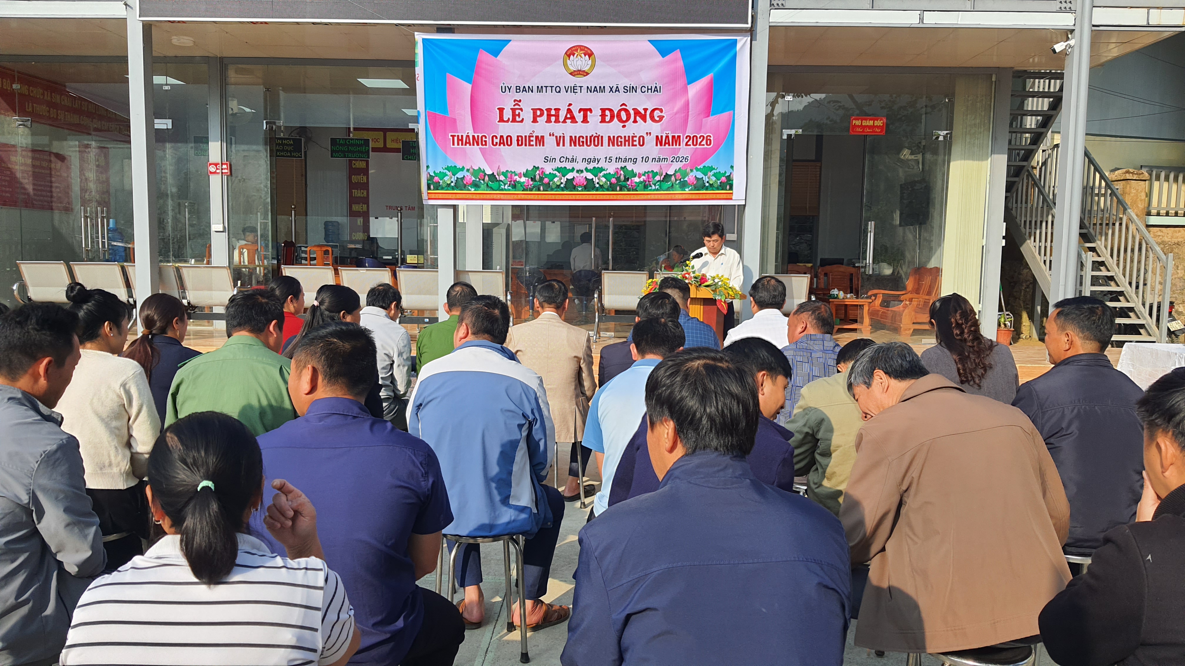 XÃ SÍN CHẢI TỔ CHỨC LỄ PHÁT ĐỘNG THÁNG CAO ĐIỂM “VÌ NGƯỜI NGHÈO” NĂM 2026